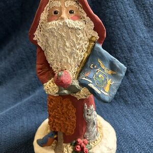 The Constance Collection Santa Claus Figure Art   1132/2000 NY